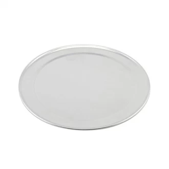 Neville Genware Aluminium Flat Wide Rim Pizza Pan, 14" Inches