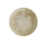 Neville Genware Sand Snell Gourmet Flat Plate, 23cm