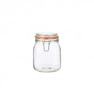 Neville Genware Glass Terrine Jar, 1Litre