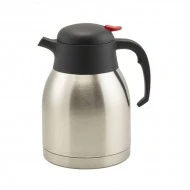 Neville Genware Stainless Steel Vacuum Push Button Jug, 1.5L
