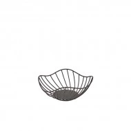 Neville GenWare Lotus Leaf Black Wire Basket