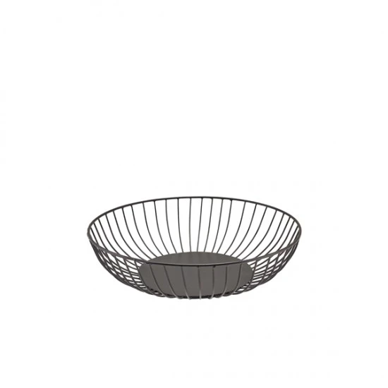 Shop quality Neville GenWare Round Black Wire Basket , 27 x 7cm (Dia x H) in Kenya from vituzote.com Shop in-store or online and get countrywide delivery!