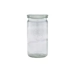 Neville Genware WECK Cylindrical Jar 34cl/ 12oz 6cm (Dia)
