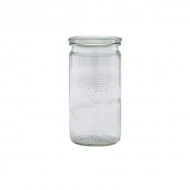Neville Genware WECK Cylindrical Jar 34cl/ 12oz 6cm (Dia)