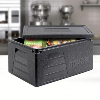 Neville GenWare Thermobox Boxer GN 1/1 Black, 42 Litre