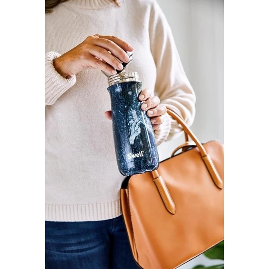 Shop quality S well Traveler Drinks Bottle, Azurite Marble, 470ml - Triple Layered in Kenya from vituzote.com Shop in-store or online and get countrywide delivery!