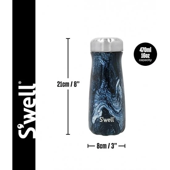 Shop quality S well Traveler Drinks Bottle, Azurite Marble, 470ml - Triple Layered in Kenya from vituzote.com Shop in-store or online and get countrywide delivery!
