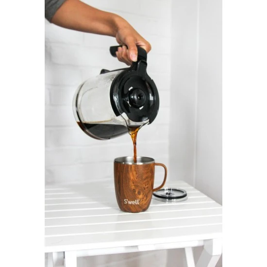 Shop quality S well Teakwood triple-layered, vacuum-insulated Mug with Handle, 350ml in Kenya from vituzote.com Shop in-store or online and get countrywide delivery!