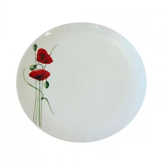 Dunelm Poppy Side Plate, 20 cm