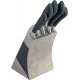 Shop quality Sabatier Maison Collection 5-Piece Soft-Grip MoV Stainless Steel Knife Set with Matching Knife Block –Silver/Black in Kenya from vituzote.com Shop in-store or online and get countrywide delivery!