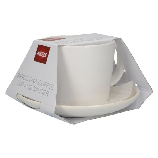 Shop quality La Cafetière Barcelona Modern Style Ceramic Coffee Cup and Saucer Set, 300ml in Kenya from vituzote.com Shop in-store or online and get countrywide delivery!