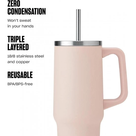 Shop quality S well XL Reusable Drinks Tumbler With Straw, 1180ml, Himalayan Salt - Triple Layered in Kenya from vituzote.com Shop in-store or online and get countrywide delivery!