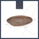 Shop quality Artesà Oval Serving Platter, Rustic Embossed Metal Plate with Leopard Design, 24 x 21cm in Kenya from vituzote.com Shop in-store or online and get countrywide delivery!