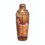 BarCraft Cocktail Shaker, 700 ml, Stainless Steel, Copper Effect,