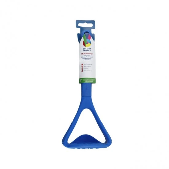 Colourworks Potato Masher with Built-In Scoop, Blue, CWMASHBLUV2 Shop quality Colourworks Potato Masher with Built-In Scoop, Blue in Kenya from vituzote.com Shop in-store or online and get countrywide delivery!