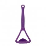 Colourworks Potato Masher with Built-In Scoop, Purple