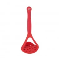 Colourworks Potato Masher with Built-In Scoop, Red Colourworks Potato Masher with Built-In Scoop, Red