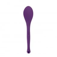 Colourworks Silicone Cooking Spoon with Measurement Markings, Purple