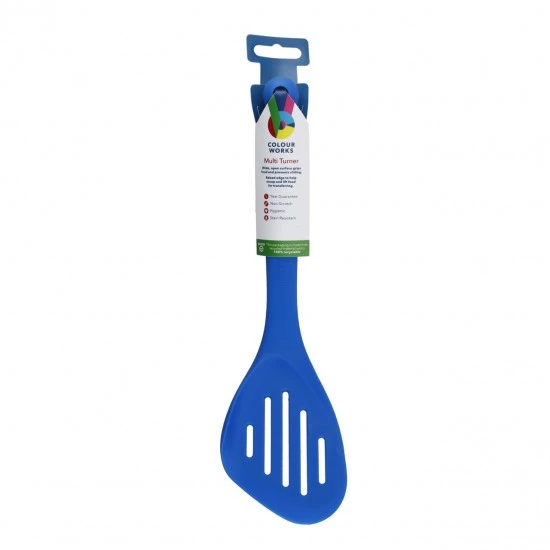 Colourworks Slotted Silicone Turner, Blue, CWTURNBLUV2 Shop quality Colourworks Slotted Silicone Turner, Blue in Kenya from vituzote.com Shop in-store or online and get countrywide delivery!