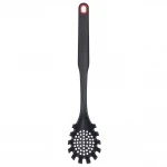 Farberware Nonstick-Safe Spaghetti Spoon / Pasta Server, Plastic, 34 cm (13.5") - Black