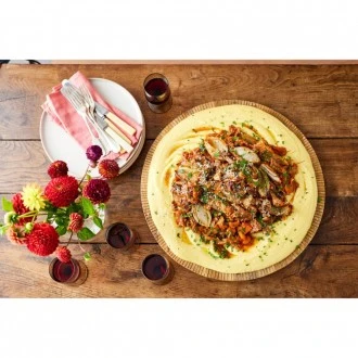 Jamie Oliver Big Love 'All-Rounder' Serving Board, Mango Wood, 48cm