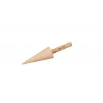 Home Made Beech Wood Waffle Cone Roller, 18cm