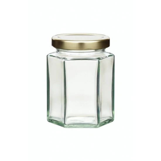 Shop quality Home Made Hexagonal Jar with Twist-off Lid, 227ml in Kenya from vituzote.com Shop in-store or online and get countrywide delivery!
