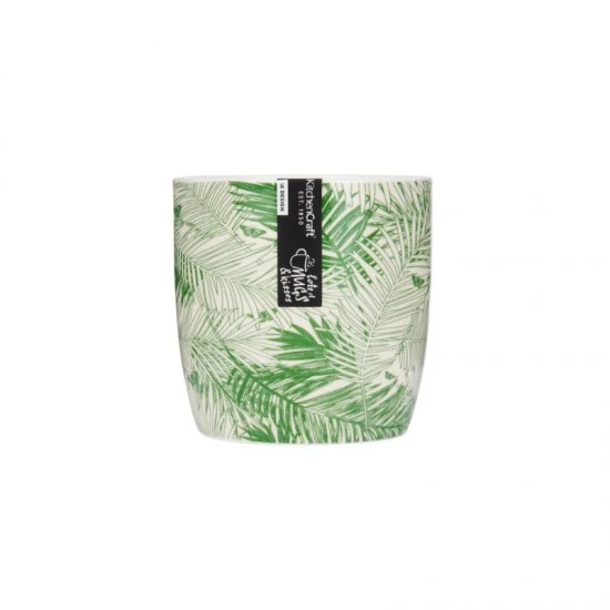 Shop quality KitchenCraft China Barrel Shaped Mug, Palms, 425ml in Kenya from vituzote.com Shop in-store or online and get countrywide delivery!