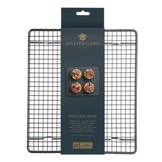 MasterClass Non-Stick Cooling Tray, 23cm x 26cm, KCMCCAKE26 Shop quality MasterClass Non-Stick Cooling Tray, 23cm x 26cm in Kenya from vituzote.com Shop in-store or online and get countrywide delivery!