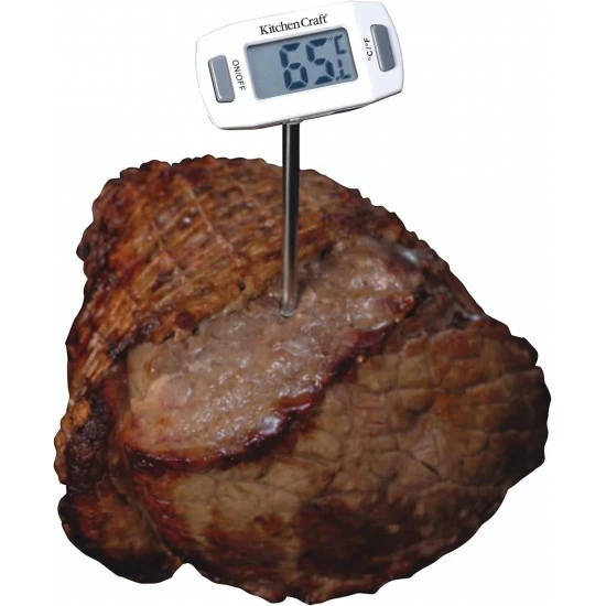 Kitchen Craft Digital Food Thermometer Probe with Protective Cover, Ideal for Meat, Poultry, Jam & More, White, KCPROBETHERM Shop quality Kitchen Craft Digital Food Thermometer Probe with Protective Cover, Ideal for Meat, Poultry, Jam & More, White in Kenya from vituzote.com Shop in-store or online and get countrywide delivery!