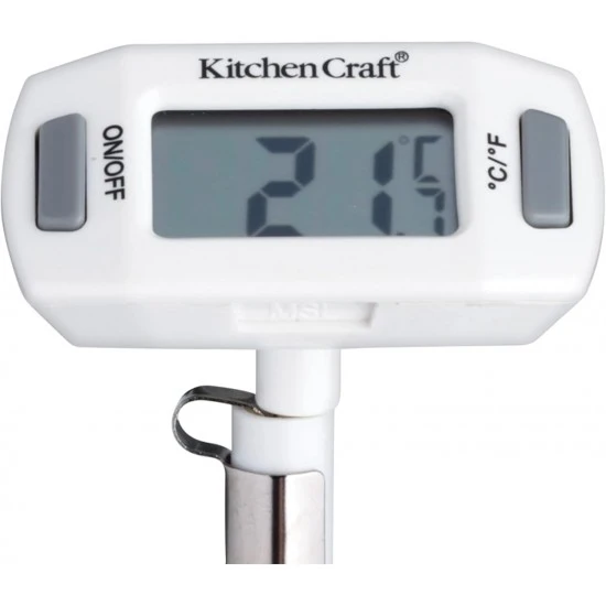 Kitchen Craft Digital Food Thermometer Probe with Protective Cover, Ideal for Meat, Poultry, Jam & More, White, KCPROBETHERM Shop quality Kitchen Craft Digital Food Thermometer Probe with Protective Cover, Ideal for Meat, Poultry, Jam & More, White in Kenya from vituzote.com Shop in-store or online and get countrywide delivery!