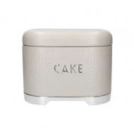 Lovello Cake Storage Tin with Lid, Latte Cream