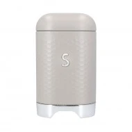 Lovello Sugar Storage Canister with Lid, Latte Cream