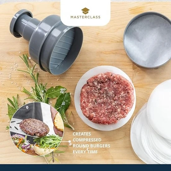 MasterClass Burger Making Kit with 100 Wax Discs, MCBPRESS Shop quality MasterClass Burger Making Kit with 100 Wax Discs in Kenya from vituzote.com Shop in-store or online and get countrywide delivery!