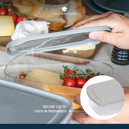 MasterClass Cheese Fridge Storage Box, 1700ml, MCCHEESEBOX Shop quality MasterClass Cheese Fridge Storage Box, 1700ml in Kenya from vituzote.com Shop in-store or online and get countrywide delivery!
