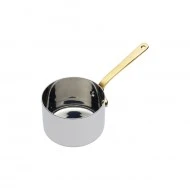 MasterClass Stainless Steel Serving Saucepan, 6.5cm  MasterClass Stainless Steel Serving Saucepan, 6.5cm
