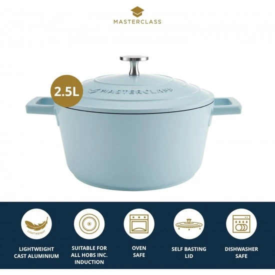 Shop quality MasterClass Cast Aluminium Casserole Dish, 2.5L, Sky Blue in Kenya from vituzote.com Shop in-store or online and get countrywide delivery!