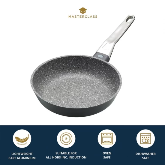 MasterClass Cast Aluminium Induction-Safe Non-Stick Frying Pan, 20 cm (8"), Grey, MCMFP20 Shop quality MasterClass Cast Aluminium Induction-Safe Non-Stick Frying Pan, 20 cm (8"), Grey in Kenya from vituzote.com Shop in-store or online and get countrywide delivery!