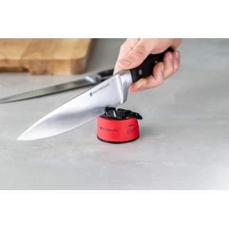 MasterClass Smart Sharp Dual Knife Sharpener, Red
