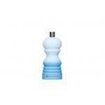 MasterCraft Pepper Mill or Salt Grinder with Interchangeable Cap, Plastic, Blue Ombré, 12 cm