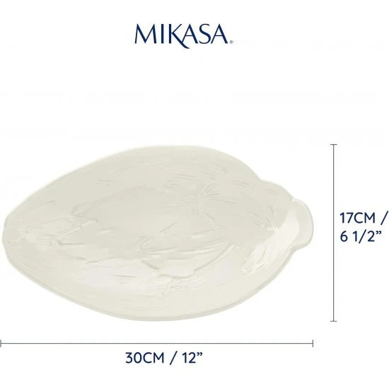 Shop quality Mikasa Cranborne Stoneware Artichoke Serving Dish, 30.5cm, Gift Boxed, White in Kenya from vituzote.com Shop in-store or online and get countrywide delivery!
