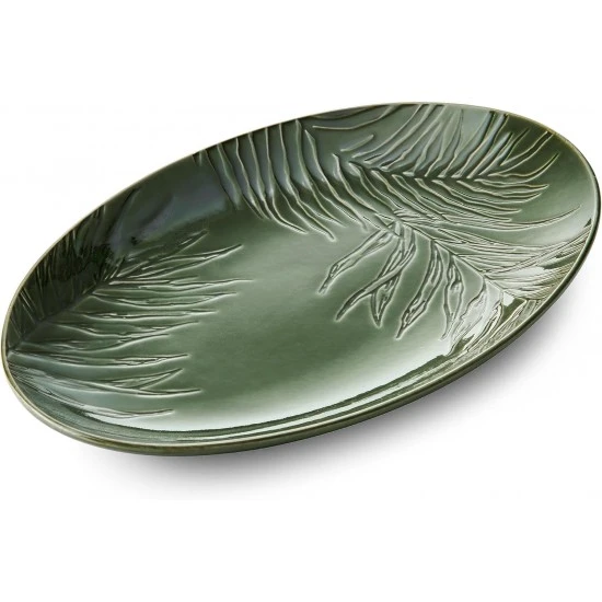 Mikasa Jardin Oval Serving Platter, Green Stoneware Oval Serving Platter for Food, 36cm, Large Serve Platter - Gift Boxed, MKJDSRVPLATOV Shop quality Mikasa Jardin Oval Serving Platter, Green Stoneware Oval Serving Platter for Food, 36cm, Large Serve Platter - Gift Boxed in Kenya from vituzote.com Shop in-store or online and get countrywide delivery!