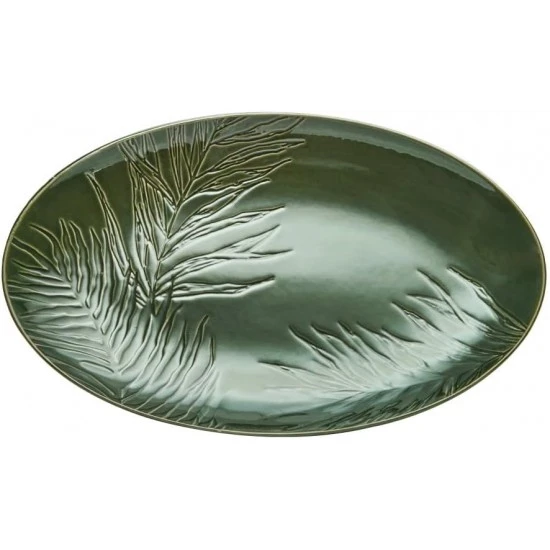 Mikasa Jardin Oval Serving Platter, Green Stoneware Oval Serving Platter for Food, 36cm, Large Serve Platter - Gift Boxed, MKJDSRVPLATOV Shop quality Mikasa Jardin Oval Serving Platter, Green Stoneware Oval Serving Platter for Food, 36cm, Large Serve Platter - Gift Boxed in Kenya from vituzote.com Shop in-store or online and get countrywide delivery!