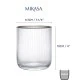 Shop quality MIKASA Sorrento Ridged Crystal Tumbler Glasses with Gold Rim and Wide Shape, 380ml, in Kenya from vituzote.com Shop in-store or online and get countrywide delivery!