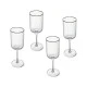 Shop quality Mikasa Sorrento 4-Piece  Ribbed Crystal White Wine Glass Set, 400ml in Kenya from vituzote.com Shop in-store or online and get countrywide delivery!
