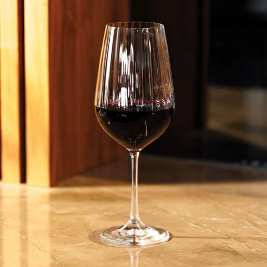 Shop quality Mikasa Treviso 4-Piece Crystal  Rippled Red Wine Glass Set, 600ml in Kenya from vituzote.com Shop in-store or online and get countrywide delivery!