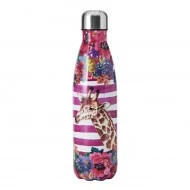 Mikasa Wild at Heart Giraffe Insulated Water Bottle, 500ml