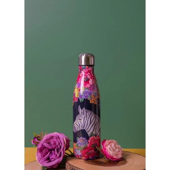Mikasa Wild at Heart Zebra Insulated Water Bottle, 500ml, MKWILDWBZEB Shop quality Mikasa Wild at Heart Zebra Insulated Water Bottle, 500ml in Kenya from vituzote.com Shop in-store or online and get countrywide delivery!