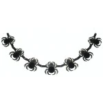 Spookily Does It Decorative Spider Banner