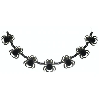 Spookily Does It Decorative Spider Banner